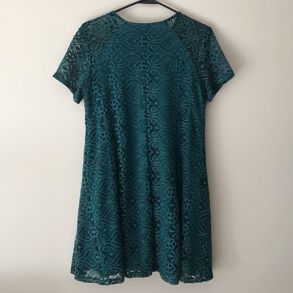 Show Me Your MuMu Lace Short Sleeved Mini Dress, EUC, Size Small - Picture 11 of 11